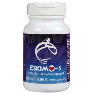  Enzymatic Therapy Eskimo 3 Fish Oil 500 mg Softgels 