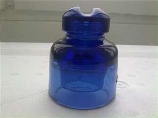 Insulator cobalt blue HEMAH 1967.  