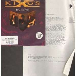   ITS LOVE 7 INCH (7 VINYL 45) GERMAN MEGAFORCE 1990 KINGS X Music