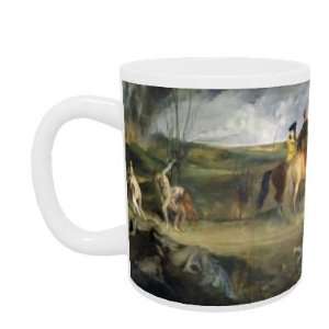 of War in the Middle Ages, c.1865 (oil on canvas) by Edgar Degas   Mug 