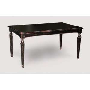  AA Importing 46193 Table in Antique Black/Red