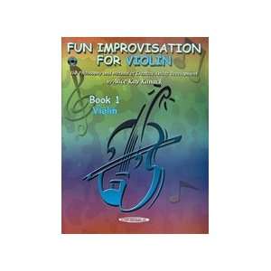  Alfred Fun Improvisation (Book/CD) Musical Instruments