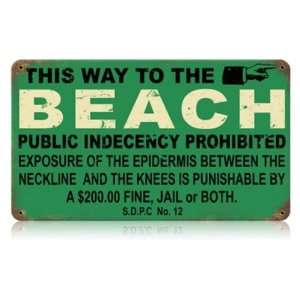  Beach Indecency