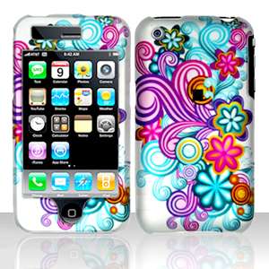 Hard Phone Cover Case FOR Apple IPHONE 3GS 3G Flower PB  