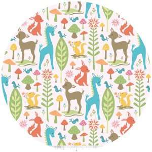  Sheri McCulley Studio, Woodland Tails, FLANNEL, Deer Pink 