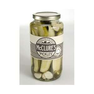 McClures Garlic Dill Pickles 32oz  Grocery & Gourmet Food
