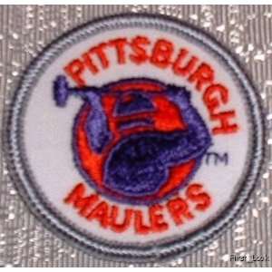  Pittsburgh MAULERS 2 USFL Embroidered Crest Football Logo 