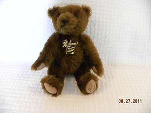 Numbered Althans Brown Mohair Bear made in West Germany  