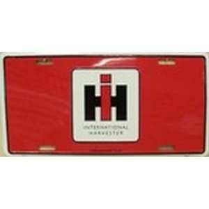 International Harvester RED License Plate Plates Tags Tag auto vehicle 