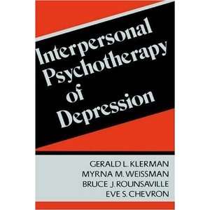  Interpersonal Psychotherapy Of Depression [Hardcover 