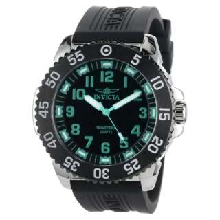   Pro Diver Swiss Black Polyurethane Luminary Collection Watch  