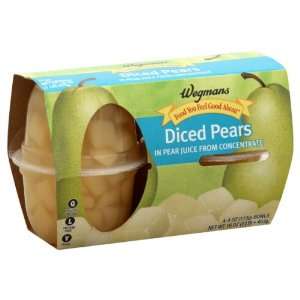  Wgmns Food You Feel Good About Diced Pears, in Pear Juice 