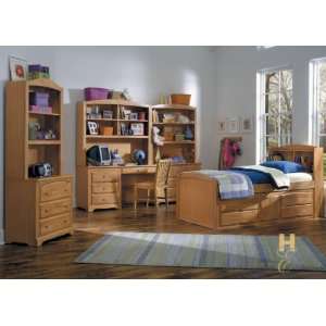  7 Drawer Low Chest by Homelegance   Maple (827 15)