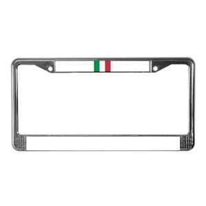 Popular Italy Flag Italian License Plate Frame by   