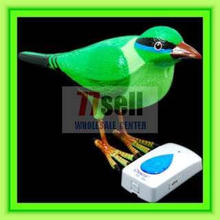 Wireless Bird Remote Control Chime Doorbell Alarm  