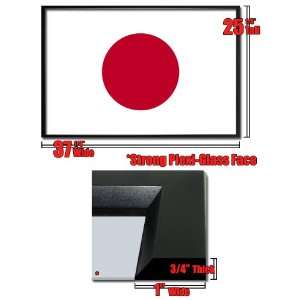  Framed Japan Poster World Cup Qualifier Flag Fr2010