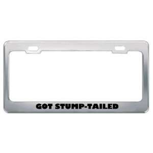  Got Stump Tailed Macaque? Animals Pets Metal License Plate 