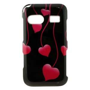   Hanging Hearts Snap On Cover for Huawei HiTouch M750 