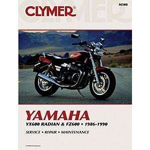    Clymer Yamaha Fours YX600 Radian and FZ600 Manual M388 Automotive