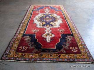 6x9 Antique Turkish Konya Rug Over 60 Years Old perfect Condition 