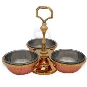 Serveware Bowls Traditional Indian 3 Serving Bowls Sets  