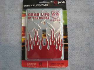 DODGE SWITCH PLATE COVER GRAB LIFE BY THE HORNS  