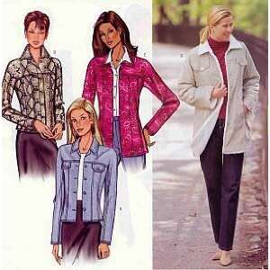  Butterick 3595 Sewing Pattern Misses Jacket Size 12 to 16 