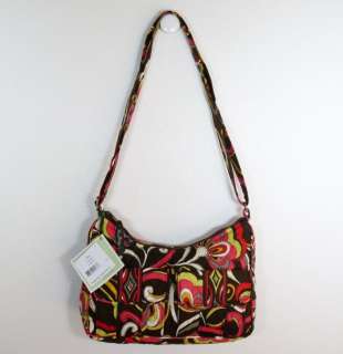Vera Bradley Libby   Puccini Handbag Adjustable Hip Purse Cotton Bag 