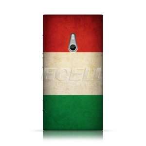   CASE DESIGNS ITALIAN FLAG BACK CASE FOR NOKIA LUMIA 800 Electronics