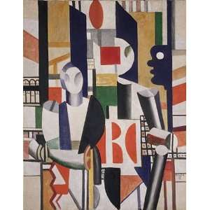 Hand Made Oil Reproduction   Fernand Léger   24 x 30 inches 