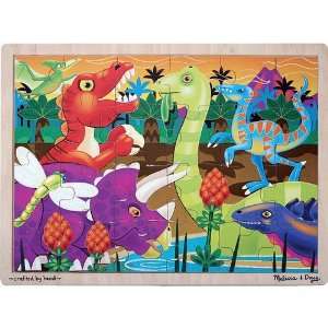    Prehistoric Sunset   Dinosaurs Jigsaw   24 pc Toys & Games