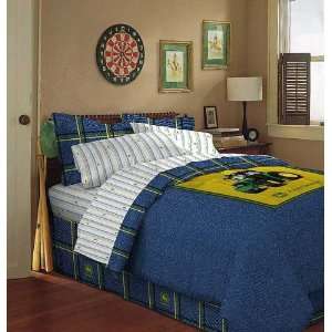  John Deere Blue Denim Comforter