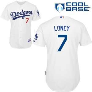  James Loney Los Angeles Dodgers Authentic Home Cool Base 