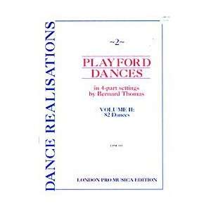  Playford Dances in 4 part settings, Vol 2 Musical 