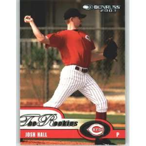  2003 Donruss Rookies #9 Josh Hall RC   Cincinnati Reds (RC 