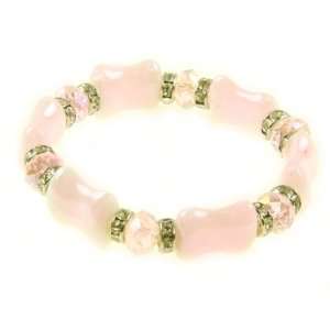 Pink Crystal Bracelet Jewelry