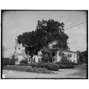  First parish church,town hall,York,Maine