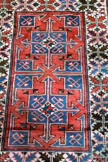 Caucasian oriental rug Kazak Rug  