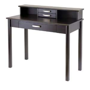  Winsome Liso Writing Desk with Hutch