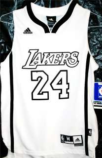 LA Lakers Kobe Bryant White Black Kids Youth Jersey  