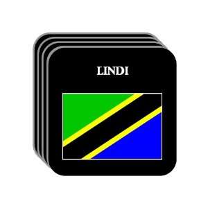  Tanzania   LINDI Set of 4 Mini Mousepad Coasters 