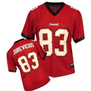  Joe Jurevicius Red Reebok NFL Replica Tampa Bay Buccaneers 