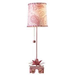 Pink Lily Stick Lamp