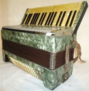 Rare Vintage German Old ACCORDION LA PALOMA 80 bass  