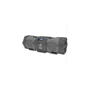  JVC Gray/Black Trim Kaboom Portable CD Boombox With FM 