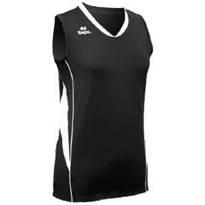  Kaepa Womens 8873 Delta Custom Volleyball Jerseys BLACK 