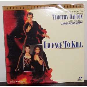  A LICENSE TO KILL TIMOTHY DALTER LASER DISC MOVIE 