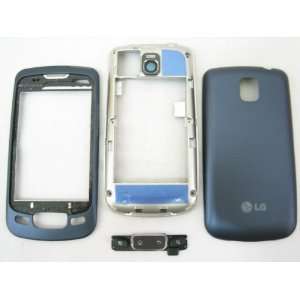  LG P500 Optimus One ~ Deep Blue Cover Door Housung Case 