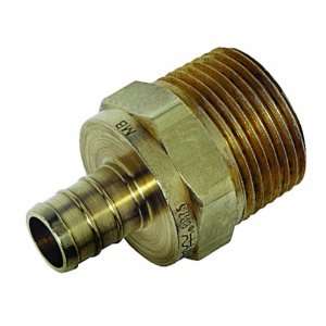 Watts PEX LFP 511 Male Adapter 3/8 Inch Barb x 1/2 Inch Male Pipe Low 