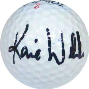  Karie Webb Autographed / Signed Golf Ball 